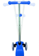 Monopattino a 3 Ruote Doppia Iniezione 3 Altezze Max 50Kg Globber PRIMO Blu