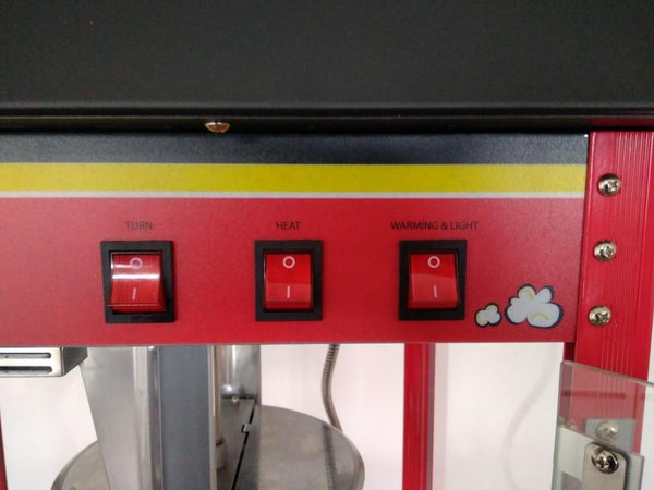 Popcornmaschine Professionelle elektrische Tischplatte Happy Air Events sconto