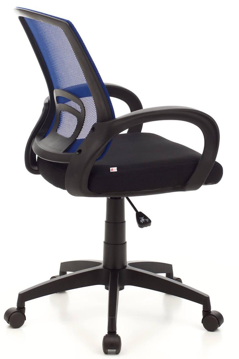 Sedia da Ufficio Operativa in Tessuto Room Blu