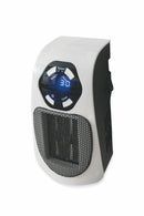 Stufa Stufetta da Parete 900W Display LCD Kooper Ghibli Bianco