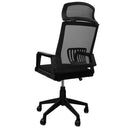 Sedia Poltrona Operativa da Ufficio in Tessuto Net Pro Nera