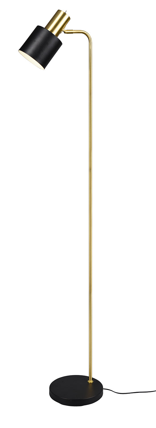 online Piantana da Interno Attacco E27 in Metallo NERO-ORO