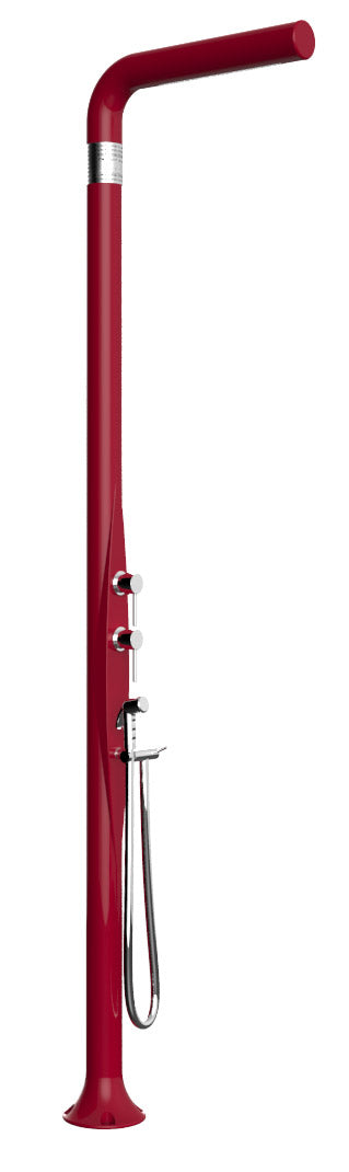 Doccia da Esterno Giardino Miscelatore Deviatore e Doccetta Mobile Arkema Funny Yang Cherry sconto