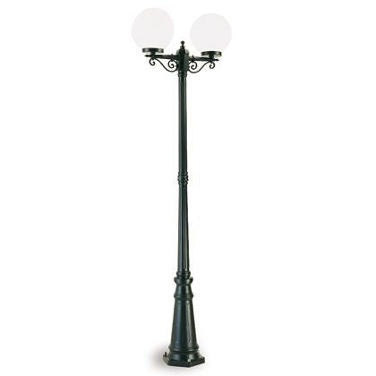 Palo Alto Lampe Zwei Lichter für Garten Farbe Schwarz Durchmesser 25 cm für Outdoor Line Sfera Livos online