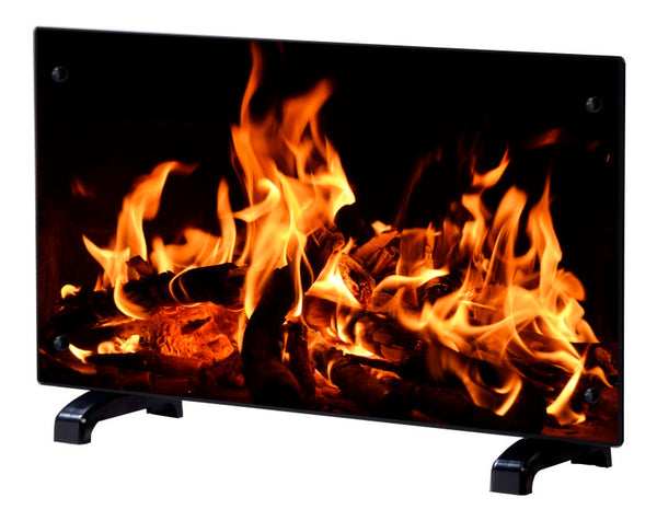 sconto Elektrische Strahlungsplatte Wärmeplatte 86x47cm 2000W Chemin'Arte Fiamma