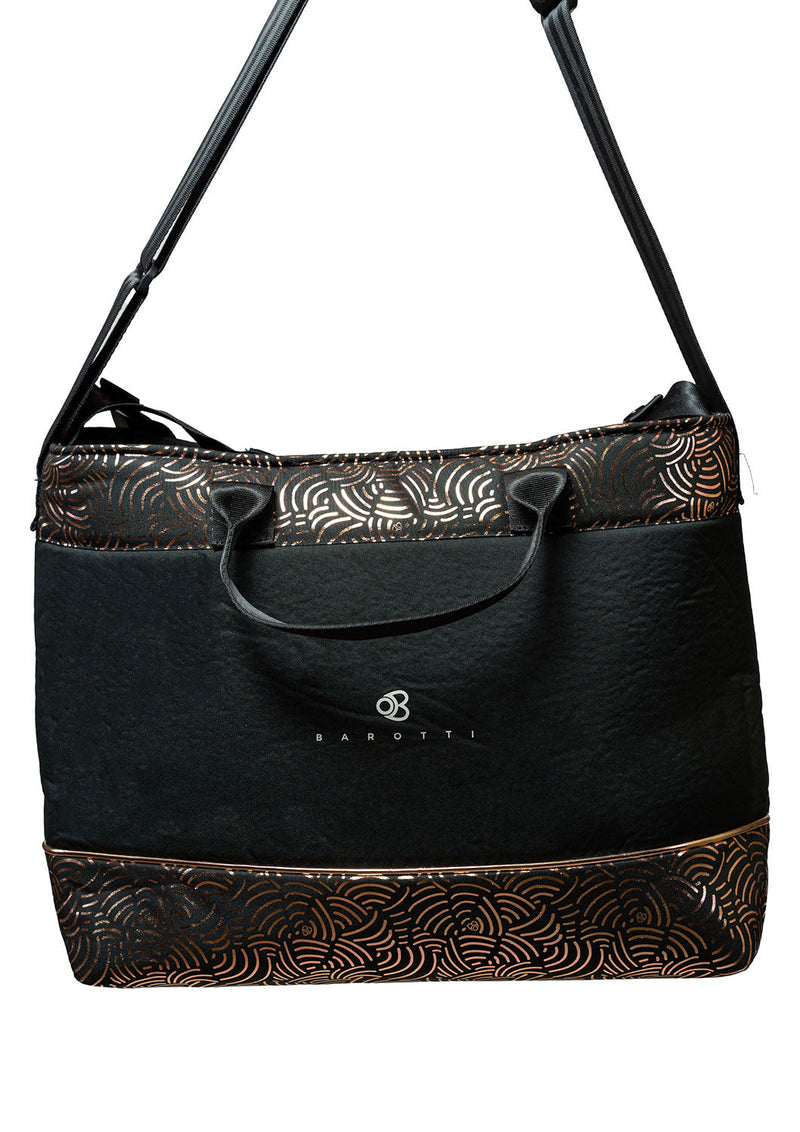 Passeggino Pieghevole Chiusura Automatica Ultra Compatto per Bambini Barotti XL Pro Nero