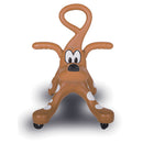 Cagnolino Cavalcabile per Bambini Kid Smile Doog Foot Marrone