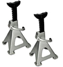 Set 2 Cavalletti da 3000 kg Altezza Regolabile Solleva Auto Furgone Cric