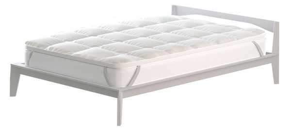 prezzo Topper Trapuntato 600 gr/mq con Elastici Plus Bianco Varie Misure