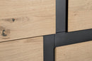 Mobile Soggiorno 4 Ante 90x40x120 cm Stanwood in Legno