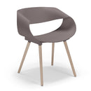 Set 4 Sedie 62x54x74 cm in Polipropilene Diletta Tortora