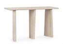 Consolle 130x40x75 cm Caffè White in Legno Naturale