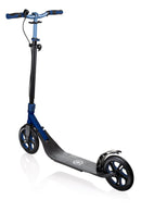 Monopattino 2 Ruote in Alluminio Globber One Nl 230 Ultimate Nero e Blu Colbalto