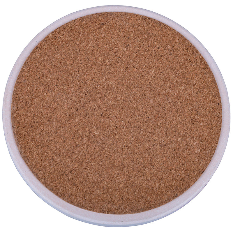 Set 6 Sottobicchieri Ø10x1 cm  in Ceramica VdE Tivoli 1996 Wood