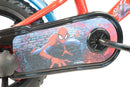 Bicicletta per Bambini 12" Marvel Spiderman Freno Caliper e Stabilizzatori in Acciaio Hi-Ten Rosso