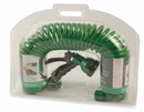 Tubo Pompa Canna dell'Acqua Estensibile 12 mt con Pistola Soriani Power Verde