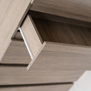 Cassettiera 5 Casetti 77x111x50 cm in Legno Rovere