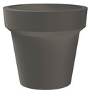 Vaso Ø115x105 cm in Resina Arkema POT M Dove Gray