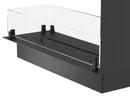 Camino a Bioetanolo da Incasso 80x30x60 cm Infire U800 Slim Nero  
