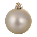 Set 16 Palle di Natale Ø5 cm in Plastica Champagne