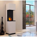 Camino a Bioetanolo da Pavimento 40,8x170 cm Flig Nashville Nero