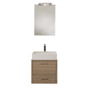 Mobile da Bagno sospeso Giava 12 Legno Crema TFT