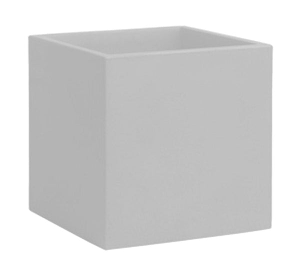 sconto Vaso 50x50 cm in Resina Arkema Iris Vase Bianco