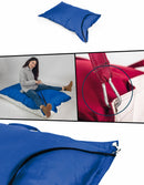 Cuscinone Slitta per Neve 160x110 cm in Acrilico Pomodone Scivolone Arancione