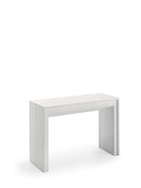 Consolle Allungabile Segmenta 110x42,5/297,5x78 cm in MDF Laccato Bianco Opaco        