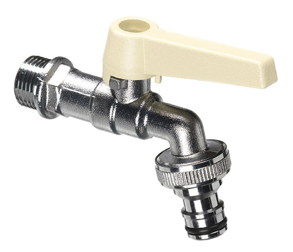 Rubinetto a Sfera per Fontana da Giardino con Leva Colorata Belfer RUB/028 Avorio online