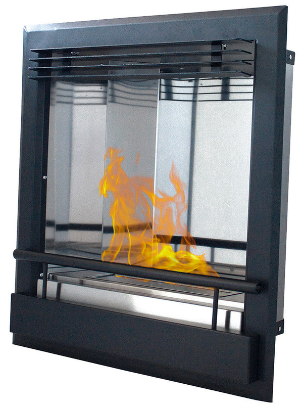 Karlsen Bioethanol-Einbaukamin 62,5 x 60 cm schwarzer Einsatz online