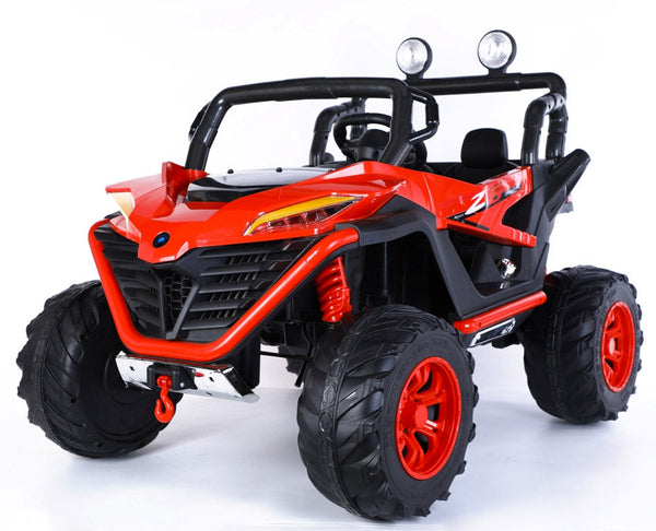 prezzo Elektroauto für Kinder 2 Sitze 12V Donnerrot