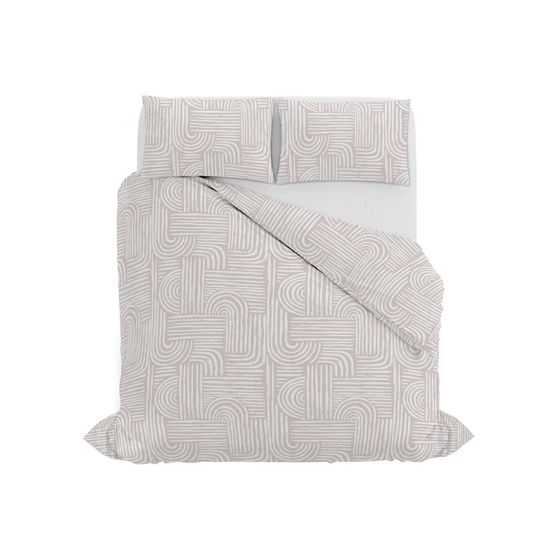 Copripiumino con Stampa sul Sacco e Federe Linea Ida Diana Varie Misure