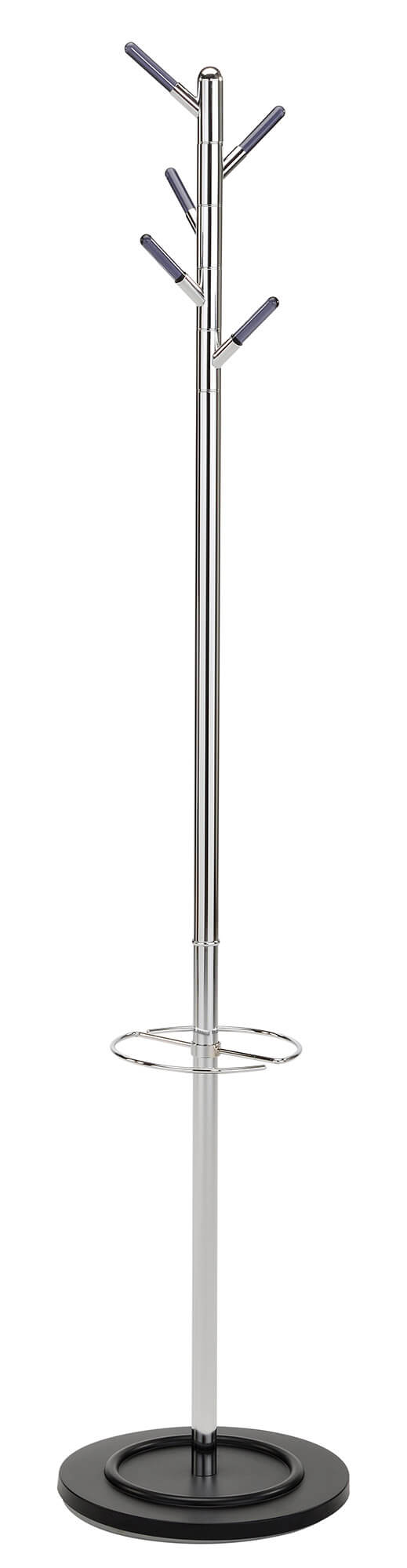 Garderobenständer mit Schirmständer Ø36,5x174 cm in Motti Land Chromstahl sconto