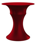 Tavolino da Giardino Componibile Ø37x47 cm in Resina Arkema Olimpo Ruby