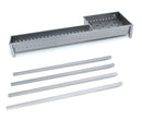 Cuoci Arrosticini con Barbecue a Carbone 120 cm Lisa Luxury Torino Grill 80+40