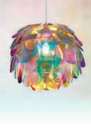 Lampada a Sospensione da Interno  E27 in Metallo Cromo