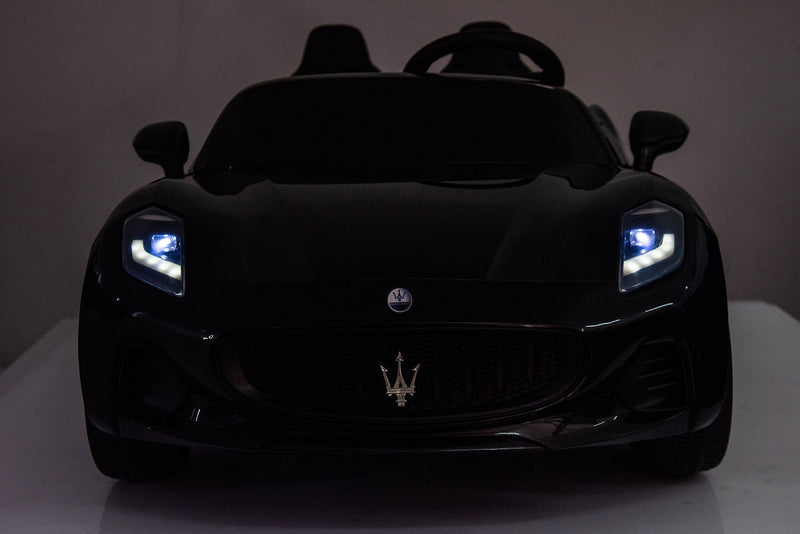 Macchina Elettrica per Bambini Licenza Maserati Folgore 12V Nero  