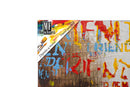 Dipinto su Tela Chitarra Arty 90x3,5x120 cm in Legno e Canvas