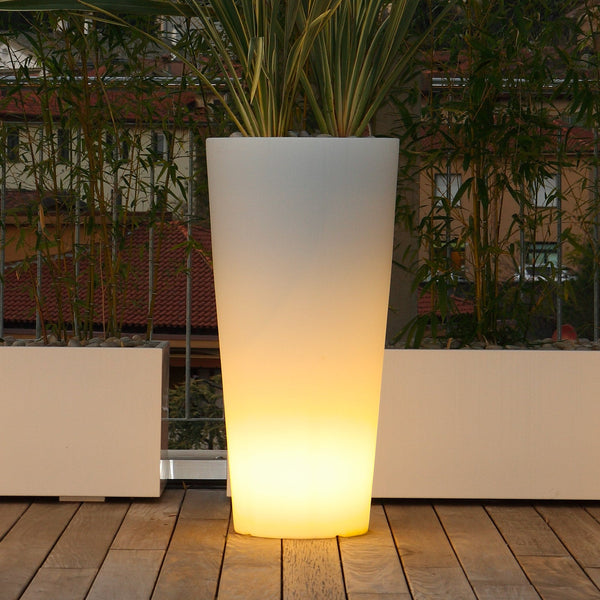 Vaso Luminoso Ø37,5x102 cm in Resina Arkema Tondo 102 SL acquista