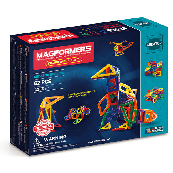 prezzo Magnetic Constructions 3D-Magnetspiel 62-teiliges Magformers-Designer-Set