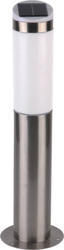 Lampada Solare a LED da Giardino in Acciaio Bauer Luce Bianca