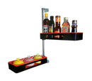 Organizer a due mensole rotanti 180° da cucina e bagno