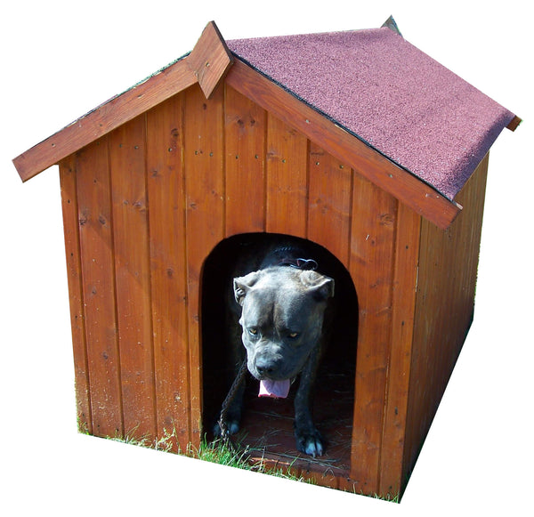 prezzo Cuccia per Cani Taglia Grande 90x130x95 cm in Legno Naturale