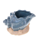 Set 2 Vasi Conchiglia con Base Ø 20 H 11 cm 