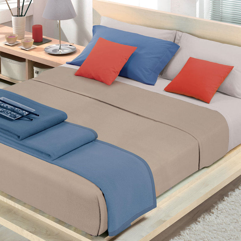 Coperta Misto Cotone Cober Coprice Ecru