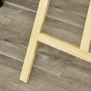 Cavalletto Treppiede da Pittura 51,5x71,5x134,5 cm in Legno di Pino Naturale   