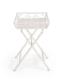 Set 2 Tavolini 63x40x60 cm Emily in Acciaio