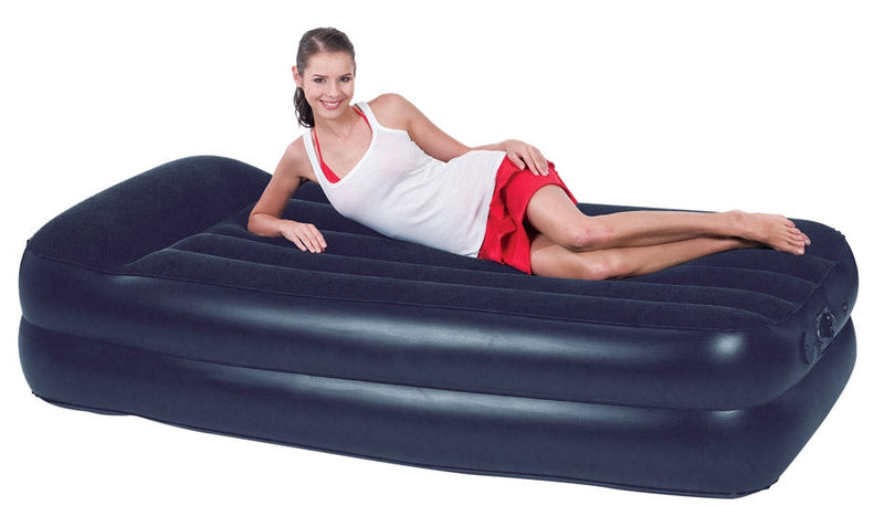 Materasso Singolo Gonfiabile 191x97x46cm Autogonfiabile Bauer Blu