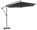 Ombrellone Decentrato da Giardino Ø3m Malta Grigio Scuro